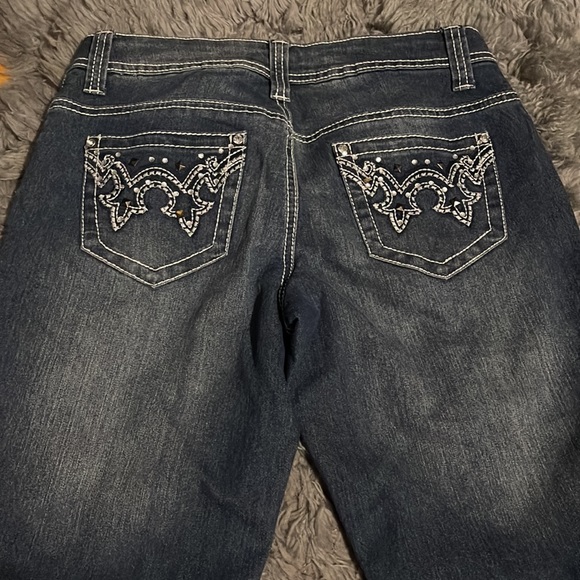 Massini jeans with bling on back pockets - Picture 4 of 4